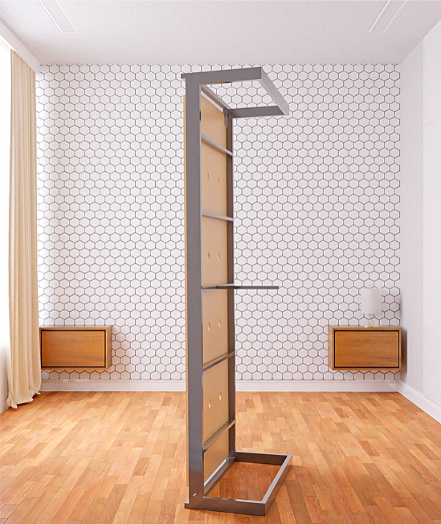 Cama dividida en dos módulos 200x200 sin respaldo