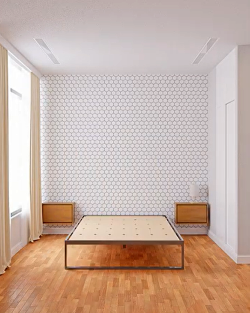 Cama en un módulo 90x190 - 100x200 sin respaldo